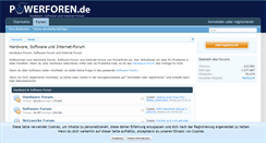 Desktop Screenshot of powerforen.de