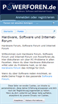 Mobile Screenshot of powerforen.de